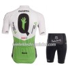 Set Wielershirt + Fietsbroek Kort 2018 Dimension Data N001